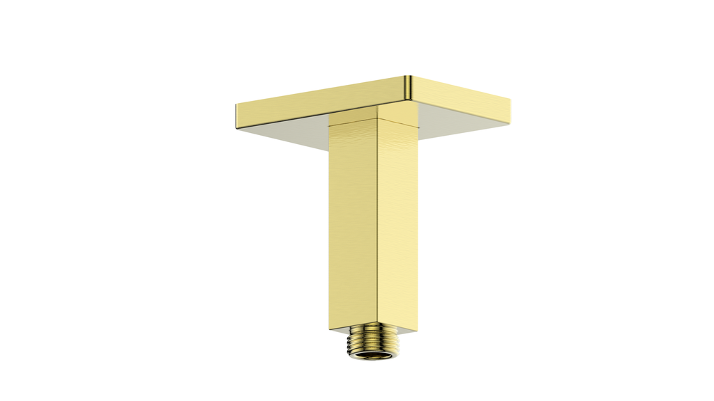 Vogt Square 4" Ceiling Mount Shower Arm with Square Tube CC