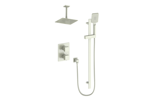 VOGT SET.KG.220.216 Kapfenberg 2-Way TH Shower Kit with 6" Ceiling Arm