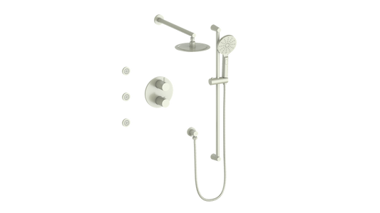Vogt Worgl 3-Way TH Shower Kit with Body Jets CC