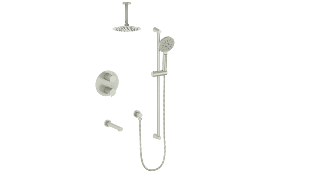 Vogt Worgl 3-Way TH Shower Kit with 6" Ceiling Arm CC