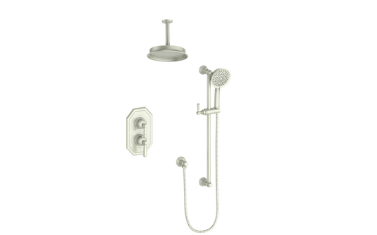 VOGT SET.C1.220.216 Carinthia 2-Way TH Shower Kit with 6" Ceiling Arm