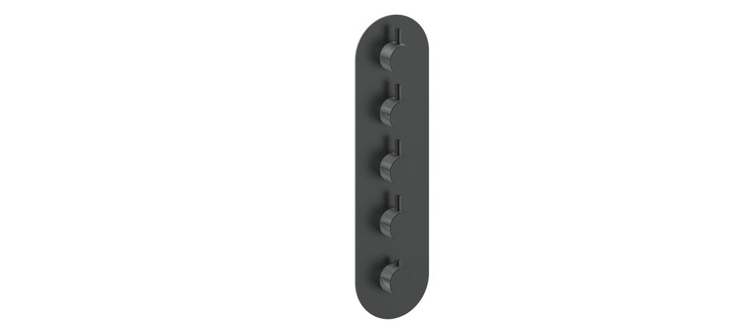 Vogt Drava Trim for 3/4" High-Flow TH Valve with 4 Volume Controls CC
