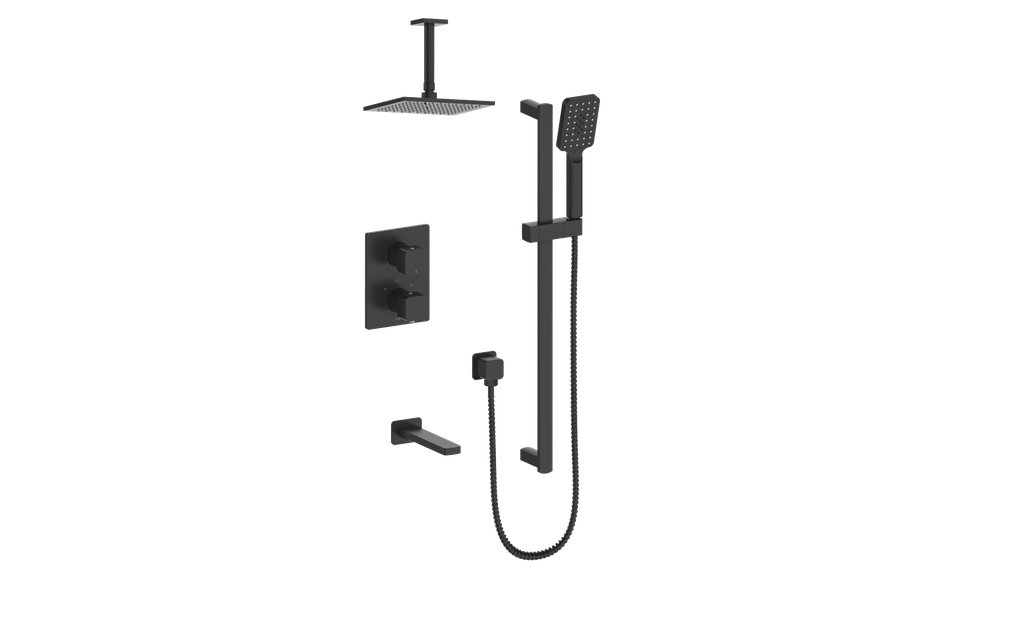 Vogt Niveau Trim for 3-Way TH Shower Kit with 6" Ceiling Arm CC