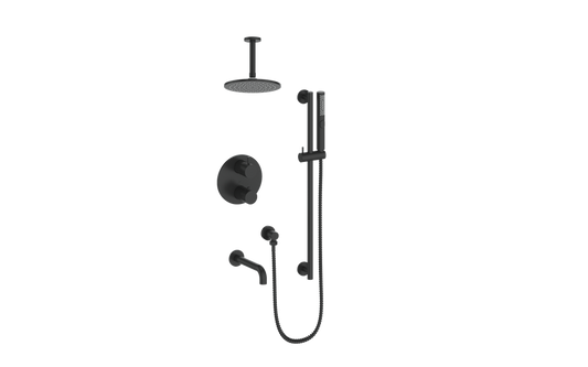 VOGT SET.DA.320.316 Drava 3-Way TH Shower Kit with 6" Ceiling Arm