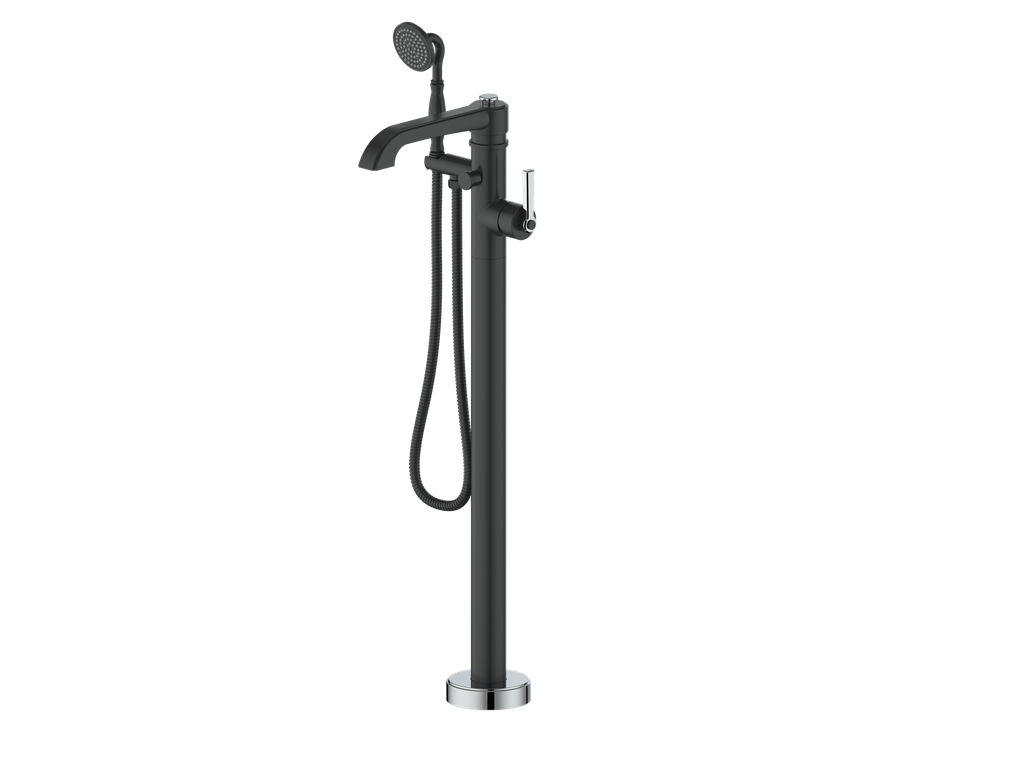 Vogt Zehn Floor Mount Tub Filler