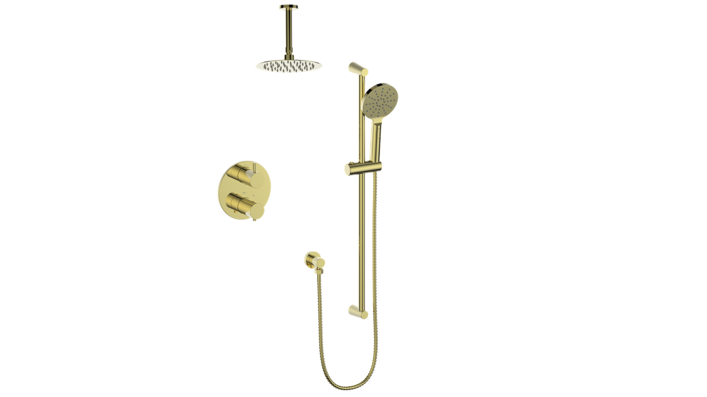 Vogt Worgl 2-Way TH Shower Kit with 6" Ceiling Arm CC