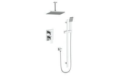VOGT SET.AP.210.216 Kapfenberg 2-Way PB Shower Kit with 6" Ceiling Arm
