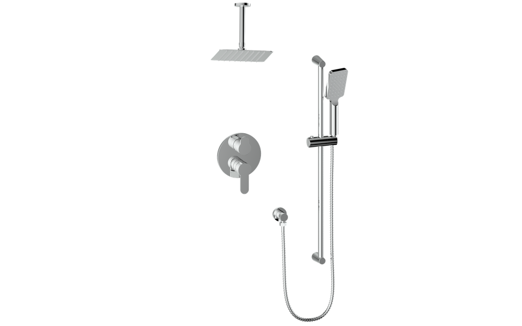 Vogt Lusten Trim for 2-Way PB Shower Kit with 6" Ceiling Arm CC