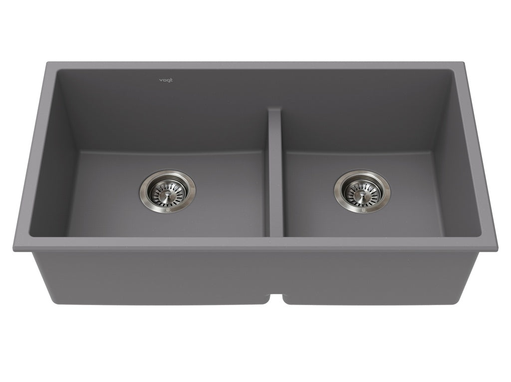 Vogt Vogranite Villach GS Low Divide Sink 32"x18"x9"