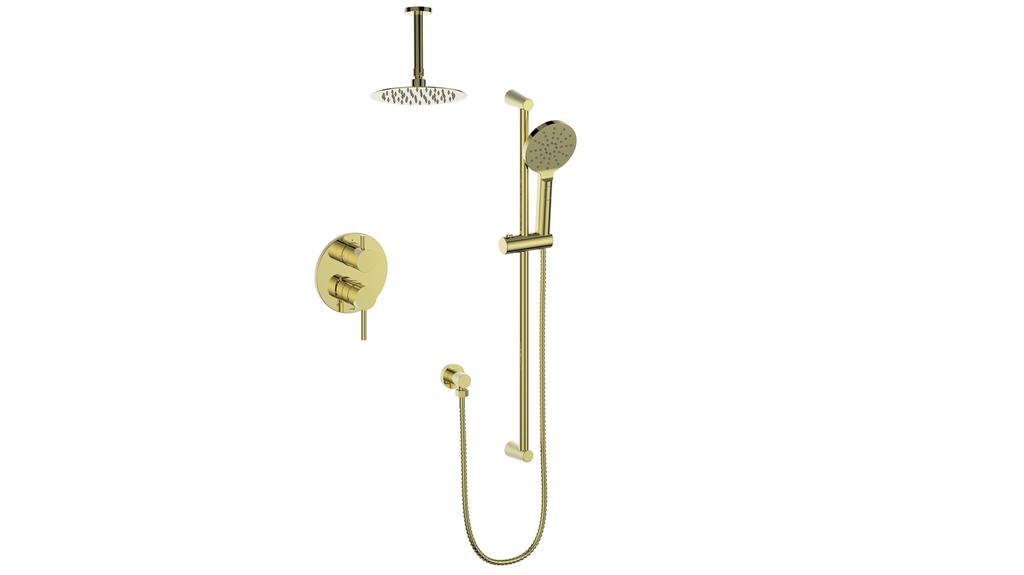 Vogt Worgl Trim for 2-Way PB Shower Kit with 6" Ceiling Arm CC