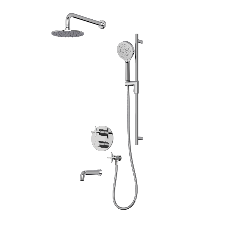 Rubi Lexa Thermostatic Shower System - RLX2A21-13N-CC