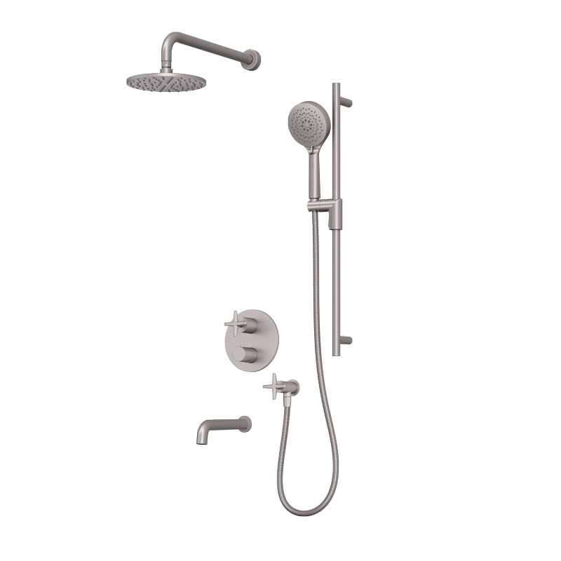 Rubi Lexa Thermostatic Shower System - RLX2A21-13N-CC