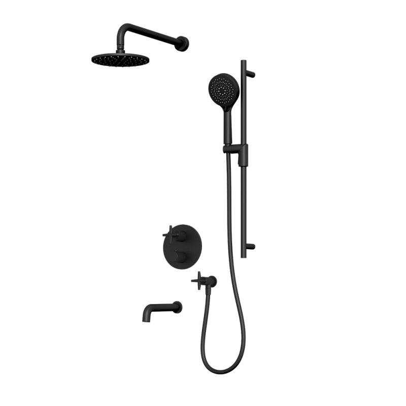Rubi Lexa Thermostatic Shower System - RLX2A21-13N-CC