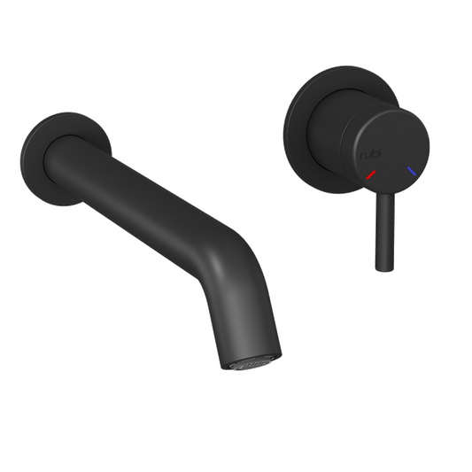 RUBI RVT17R Vertigo W-Mounted Basin Faucet + Individual Flanges
