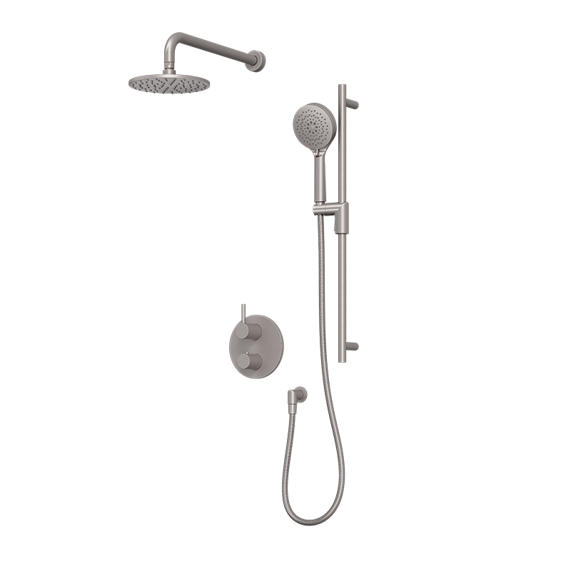 Rubi Vertigo Thermostatic Shower Kit - RVT2A20-13N-BK