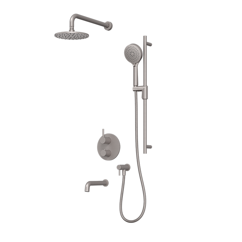 Rubi Vertigo Thermostatic Shower Kit - RVT2A21-13N-BK