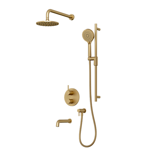 Rubi Vertigo Thermostatic Shower Kit - RVT2A21-13N-OR