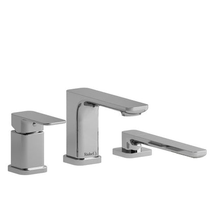 RIOBEL TEQ16 Equinox 3-Hole Deck Mount Tub Filler Trim