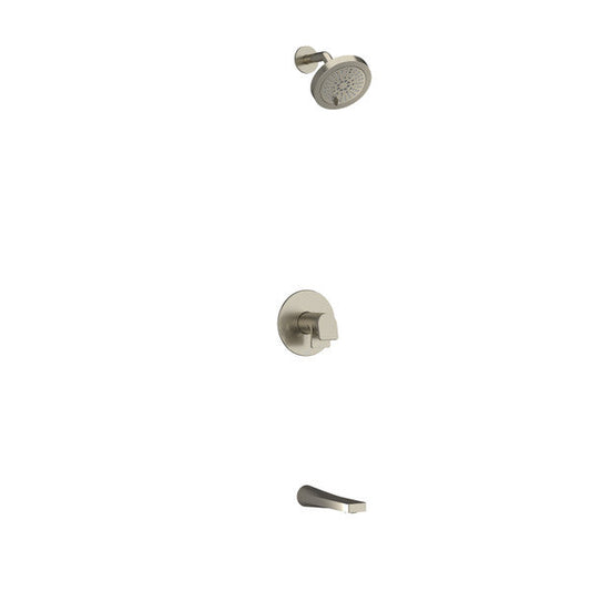 RIOBEL KIT4744OD Ode Type T/P (Thermostatic/Pressure Balance) 1/2 Inch Coaxial 2-Way No Share With Shower Head And Tub Spout