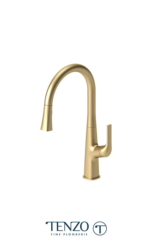 TENZO FE130 Single-Handle Kitchen Faucet Felicia With Pull-Down & 2-Function Hand Shower