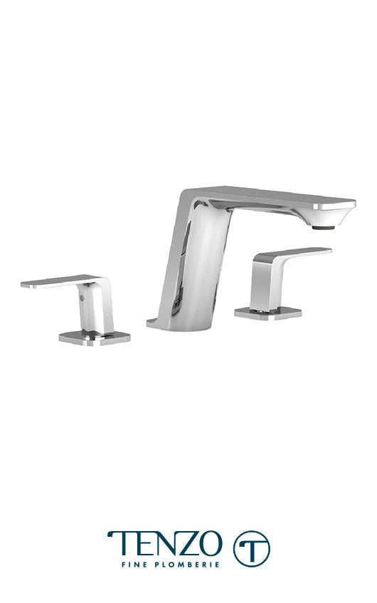TENZO QU13-W Quantum 8In Lavatory Faucet With (W/O Overflow) Drain