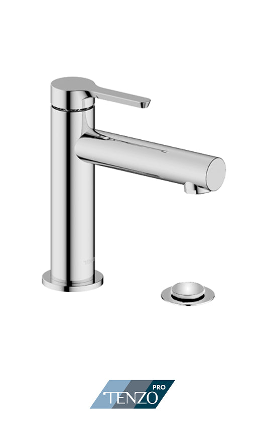 TENZO MY11-P Mylo Single Hole Lavatory Faucet With Drain (Overflow)