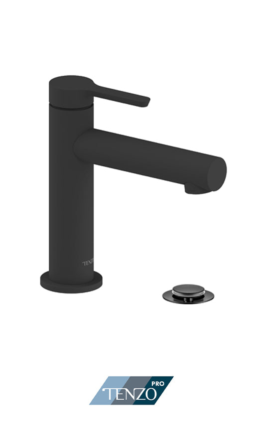 TENZO MY11-P Mylo Single Hole Lavatory Faucet With Drain (Overflow)
