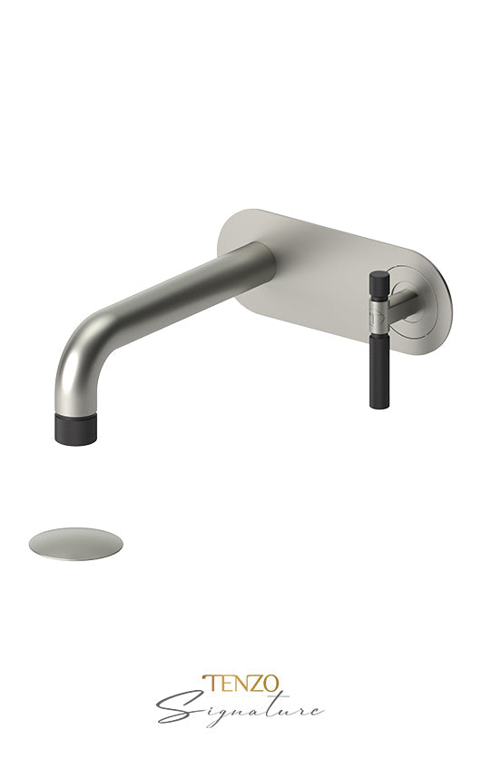 TENZO BE15-F-P Wall Mount Lavatory Faucet With (Overflow) Drain Bellacio-F