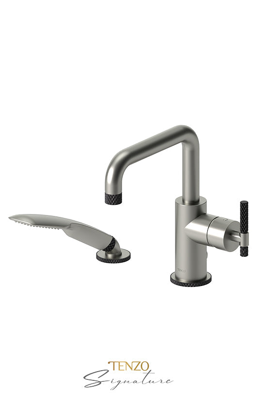 TENZO BE31-C-PB Deck Mount 2 Pcs Tub Filler Bellacio-C