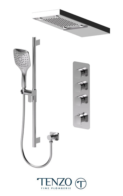 TENZO DET43-56152 Delano Extenza Kit 3 Functions Thermo Finish