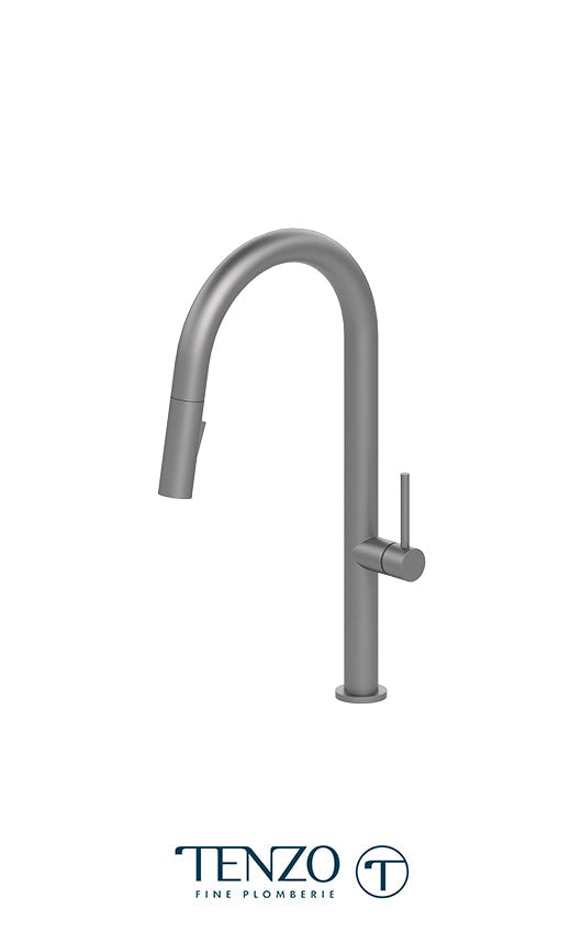 TENZO AM130 Single-Handle Kitchen Faucet Amador With Pull-Down & 2-Function Hand Shower