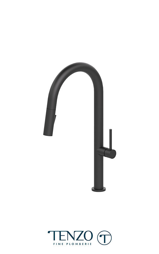 TENZO AM130 Single-Handle Kitchen Faucet Amador With Pull-Down & 2-Function Hand Shower