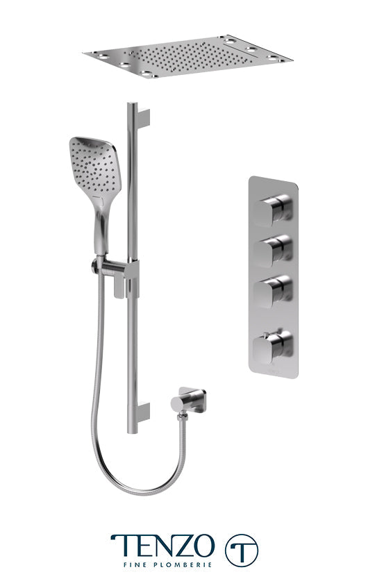 TENZO DET43-55144 Delano Extenza Kit 3 Functions Thermo Finish