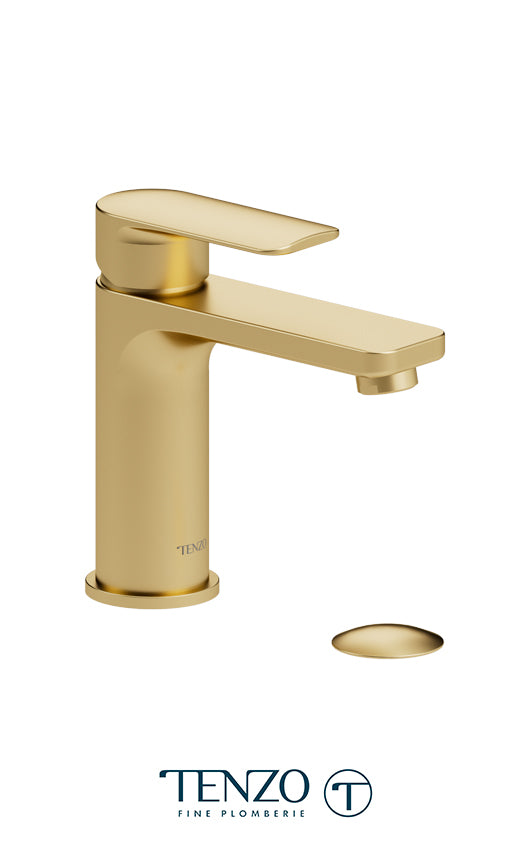 TENZO DE11-P Delano Single Hole Lavatory Faucet With (Overflow) Drain