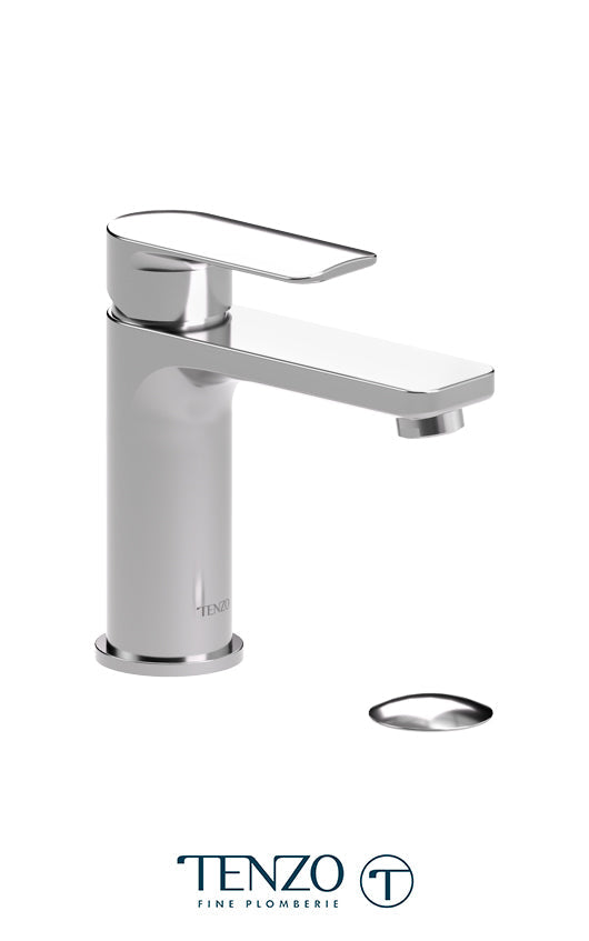 TENZO DE11-P Delano Single Hole Lavatory Faucet With (Overflow) Drain