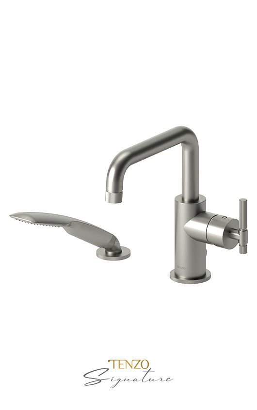 TENZO BE31-F-PB Deck Mount 2 Pcs Tub Filler Bellacio-F