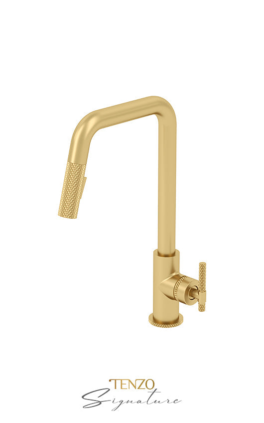 TENZO BE131-C Single-Handle Kitchen Faucet Bellacio With Pull-Down & 2-Function Hand Shower