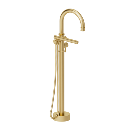 TENZO ALY52 Alyss Floor Mount 3 Pcs Tub Filler