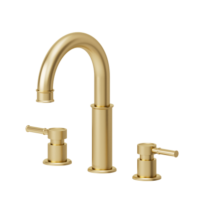 TENZO ALY13-W Alyss 8In Lavatory Faucet With (W/O Overflow) Drain
