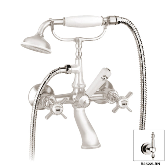 DISEGNO R2522X Nostalgia Wall Mount Tub Filler