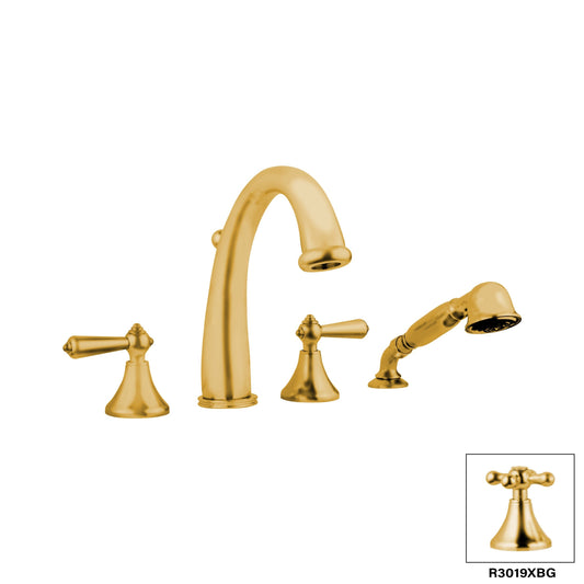DISEGNO R3019L London Four Piece Deck Mount
