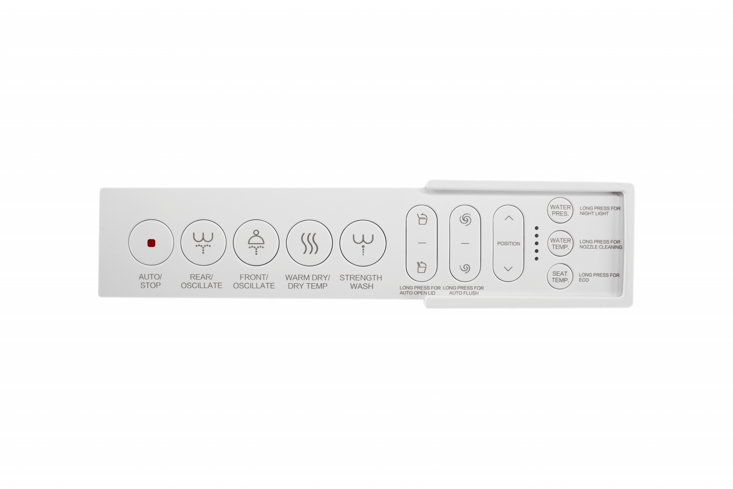 STUDIOLUX  SLi4000 Tankless Intelligent Bidet Toilet with Auto Open Feature