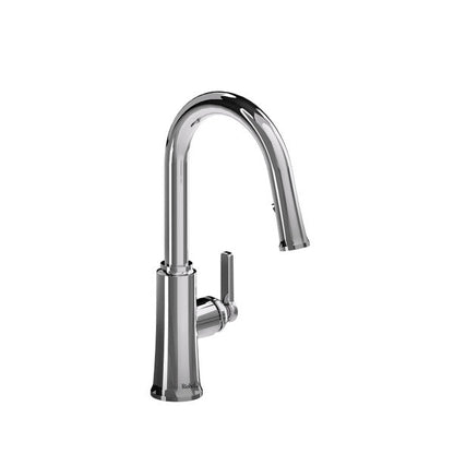 RIOBEL TTRD101 Trattoria Pull-Down Kitchen Faucet With C-Spout
