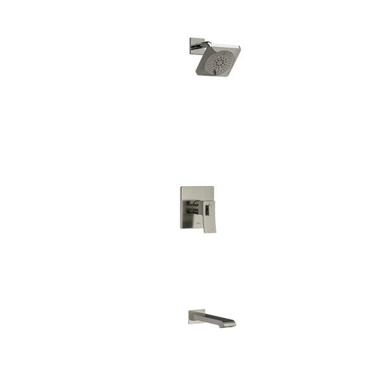 RIOBEL KIT4744ZOTQ Zendo Type T/P (Thermostatic/Pressure Balance) 1/2 Inch Coaxial 2-Way No Share With Shower Head And Tub Spout